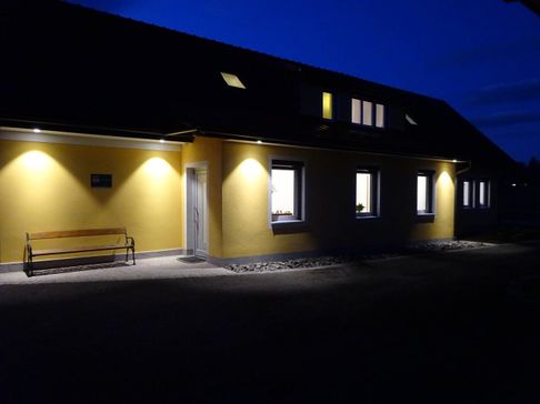 Haus in der Nacht
